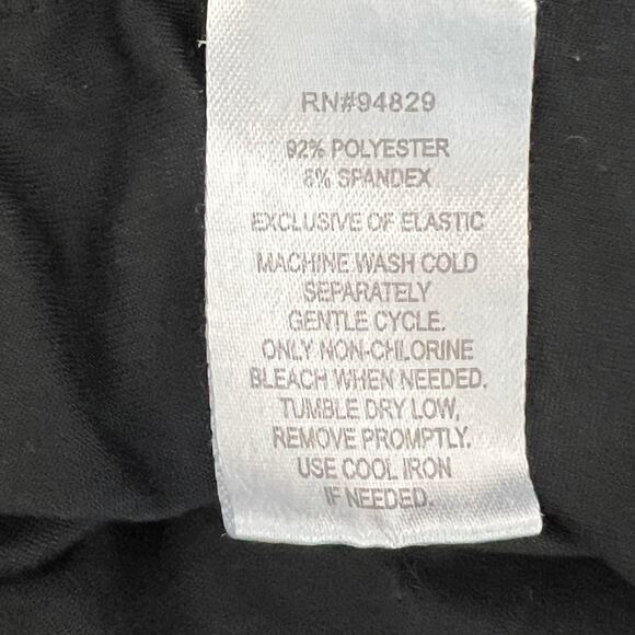 Derek Heart Womens Black Babydoll Maxi Dress Size M Smocked Bodice High Low Hem - Picture 8 of 8